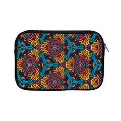 Grubby Colors Kaleidoscope Pattern Apple Ipad Mini Zipper Cases by Sapixe