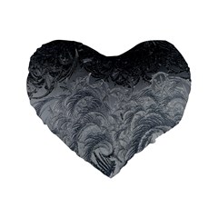 Abstract Art Decoration Design Standard 16  Premium Heart Shape Cushions by Sapixe