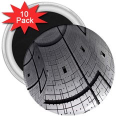 Graphic Design Background 3  Magnets (10 pack) 