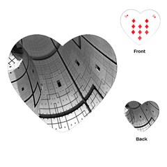 Graphic Design Background Playing Cards (Heart) 