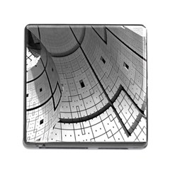 Graphic Design Background Memory Card Reader (Square)