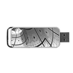 Graphic Design Background Portable USB Flash (One Side)