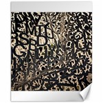 Pattern Design Texture Wallpaper Canvas 11  x 14   10.95 x13.48  Canvas - 1