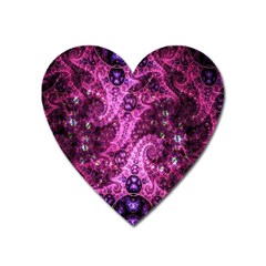Fractal Art Digital Art Heart Magnet