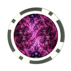 Fractal Art Digital Art Poker Chip Card Guard