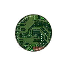 Board Computer Chip Data Processing Hat Clip Ball Marker (10 Pack) by Sapixe