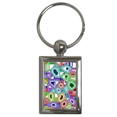 Board Interfaces Digital Global Key Chains (rectangle)  by Sapixe