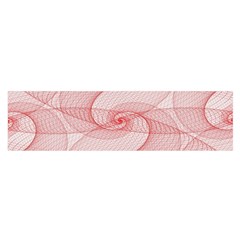 Red Pattern Abstract Background Satin Scarf (oblong) by Sapixe