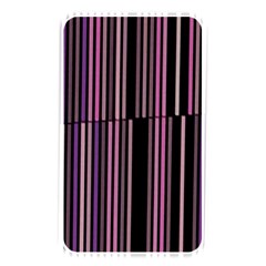 Shades Of Pink And Black Striped Pattern Memory Card Reader by yoursparklingshop
