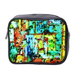 Birds   Caged And Free Mini Toiletries Bag 2-Side Front