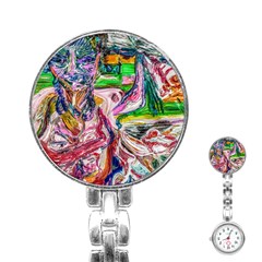 Budha Denied The Shine Of The World Stainless Steel Nurses Watch by bestdesignintheworld