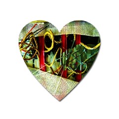 Hidden Strings Of Purity 13 Heart Magnet by bestdesignintheworld