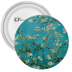 Almond Blossom  3  Buttons by Valentinaart