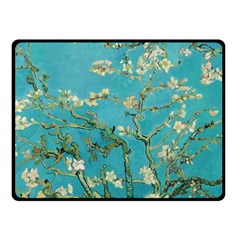 Almond Blossom  Fleece Blanket (small) by Valentinaart