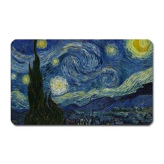 The Starry Night  Magnet (rectangular) by Valentinaart