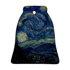 The Starry Night  Bell Ornament (two Sides) by Valentinaart