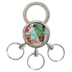 Hidde Strings Of Purity 2 3-ring Key Chains by bestdesignintheworld