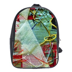 Hidden  Strings Of Purity 2 School Bag (large) by bestdesignintheworld