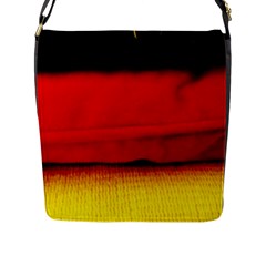Colors And Fabrics 7 Flap Messenger Bag (l) 