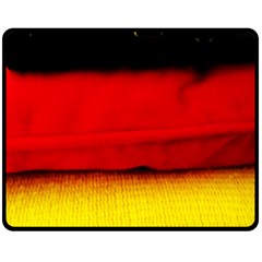 Colors And Fabrics 7 Double Sided Fleece Blanket (medium)  by bestdesignintheworld