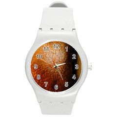 Colors And Fabrics 21 Round Plastic Sport Watch (m) by bestdesignintheworld