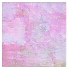 Soft Pink Watercolor Art Large Satin Scarf (square) by yoursparklingshop