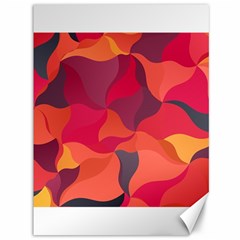 Red Orange Yellow Pink Art Canvas 36  X 48   by yoursparklingshop