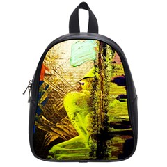 I Wonder 3 School Bag (small) by bestdesignintheworld