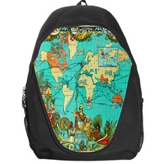 Vintage Map-1 Backpack Bag