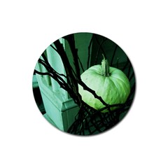 Pumpkin 7 Rubber Coaster (round)  by bestdesignintheworld