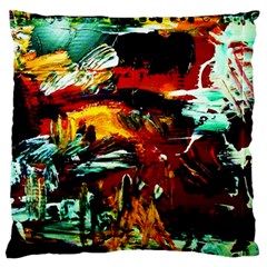 Grand Canyon Sunset Large Flano Cushion Case (one Side) by bestdesignintheworld