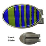 Stripes 4 Money Clips (Oval)  Front