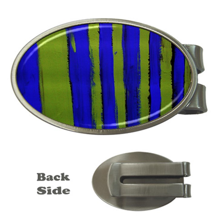 Stripes 4 Money Clips (Oval) 