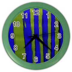 Stripes 4 Color Wall Clocks by bestdesignintheworld