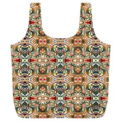 Artwork By Patrick-colorful-31 Full Print Recycle Bags (l)  by ArtworkByPatrick