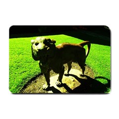 Guard 2 Small Doormat  by bestdesignintheworld