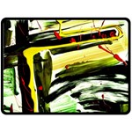 Grave Yard 6 Fleece Blanket (Large)  80 x60  Blanket Front