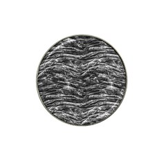 Dark Skin Texture Pattern Hat Clip Ball Marker (4 Pack) by dflcprints