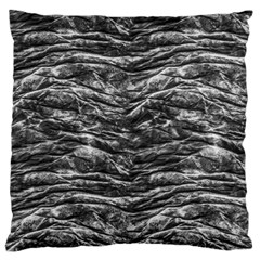 Dark Skin Texture Pattern Large Cushion Case (two Sides)