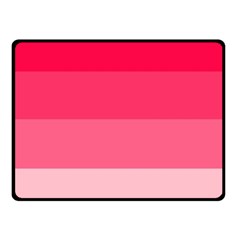 Pink Scarlet Gradient Stripes Pattern Fleece Blanket (small) by yoursparklingshop