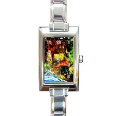 St Barbara Resort Rectangle Italian Charm Watch by bestdesignintheworld