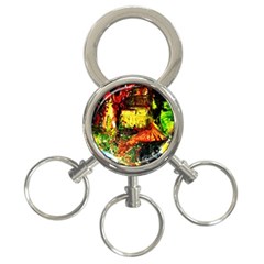 St Barbara Resort 3-ring Key Chains by bestdesignintheworld