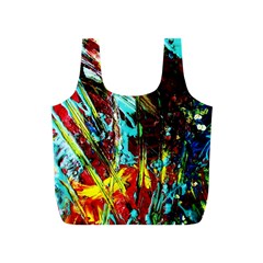 Two Hearts   One Beat 4 Full Print Recycle Bags (s)  by bestdesignintheworld