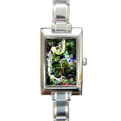 Bow Of Scorpio Before A Butterfly 8 Rectangle Italian Charm Watch by bestdesignintheworld