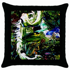 Bow Of Scorpio Before A Butterfly 8 Throw Pillow Case (black) by bestdesignintheworld