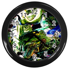 Bow Of Scorpio Before A Butterfly 8 Wall Clocks (black)