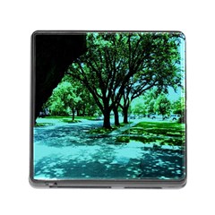 Hot Day In Dallas 5 Memory Card Reader (square) by bestdesignintheworld