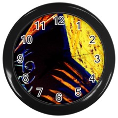 Cryptography Of The Planet 2 Wall Clocks (black) by bestdesignintheworld