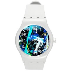 My Brain reflecrion 1/1 Round Plastic Sport Watch (M)