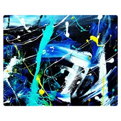 My Brain reflecrion 1/1 Double Sided Flano Blanket (Medium) 